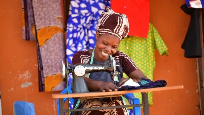 Congolese refugee in Uganda