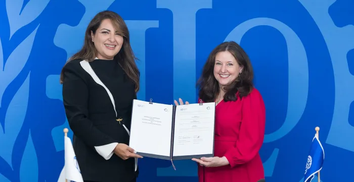 ILO DDG signature MOU with DCO