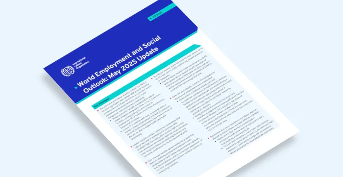Cover World Employment and Social Outlook: May 2025 Update
